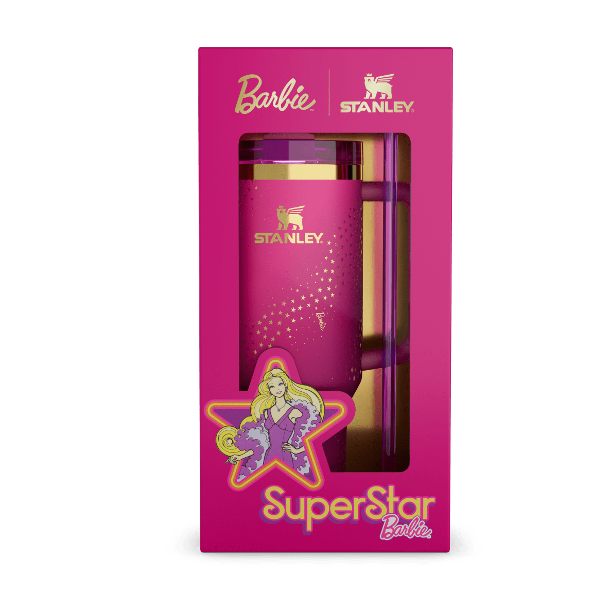 The Barbie™ x Stanley ’70s Superstar Quencher | 40 OZ (Vault)